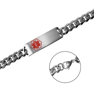 Pulsera de Acero Inoxidable Impermeable de Alta Calidad 2024 para Grabado DIY - Product Image 2