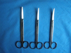 Ciseaux de pansement chirurgical en acier inoxydable épaissi de qualité médicale réutilisables de haute qualité - Product Image 5