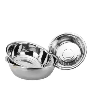 Low price high capacity basket stainless steel food basin bowl kitchenware bowl wholesale bowl