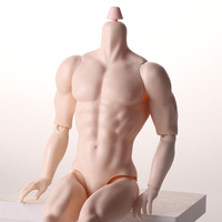 Prix d'usine BJD 1/6 Échelle PVC Corps de Robot MZ Homme 13 Articulations 30cm Fourniture E-commerce Transfrontalier Matériaux DIY Jouets