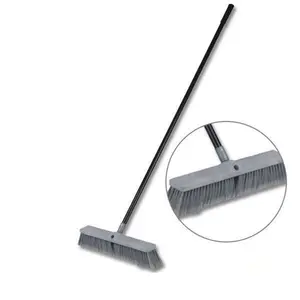 Brosse de nettoyage industrielle en plastique, pour jardin, poils durs, 1 pièce, vente en gros