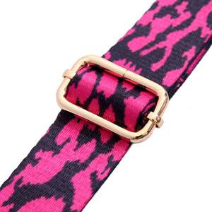 Gran oferta, <span class=keywords><strong>bolso</strong></span> cruzado con estampado de leopardo, 3,8 cm, correas de hombro de tela gruesa intercambiables ajustables, cinturón ajustable - Product Image 4