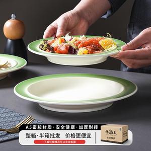 Platos de melamina redondos de color sólido para uso comercial, platos para carne, pollo y ensalada, platos para servir en hoteles y restaurantes - Product Image 3