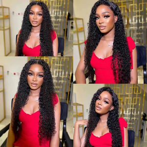 Perruques de Cheveux Humains Fujia en Gros, 150% 180% Densité HD Full Lace, pour Femmes Noires, Cheveux Vierges Brésiliens, Perruque Frontale en Dentelle Transparente - Product Image 4