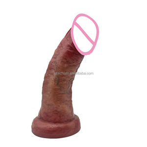 Juguetes para adultos calientes de fábrica, consolador grande de silicona líquida, pene grande supersuave <span class=keywords><strong>con</strong></span> diseño de cabeza de hongo de vena realista para mujeres - Product Image 3
