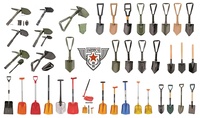 Fabbrica fatto di migliore qualità in acciaio al carbonio garden pala spade