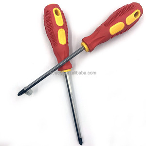 <strong>Customized</strong> Star Shaped Flat Head Ph2 Short Multi Red <strong>Handle</strong> <strong>Screwdriver</strong> Set <strong>Screwdriver</strong> 4 Inches 6 Inches 8 Inches - Product Image 3