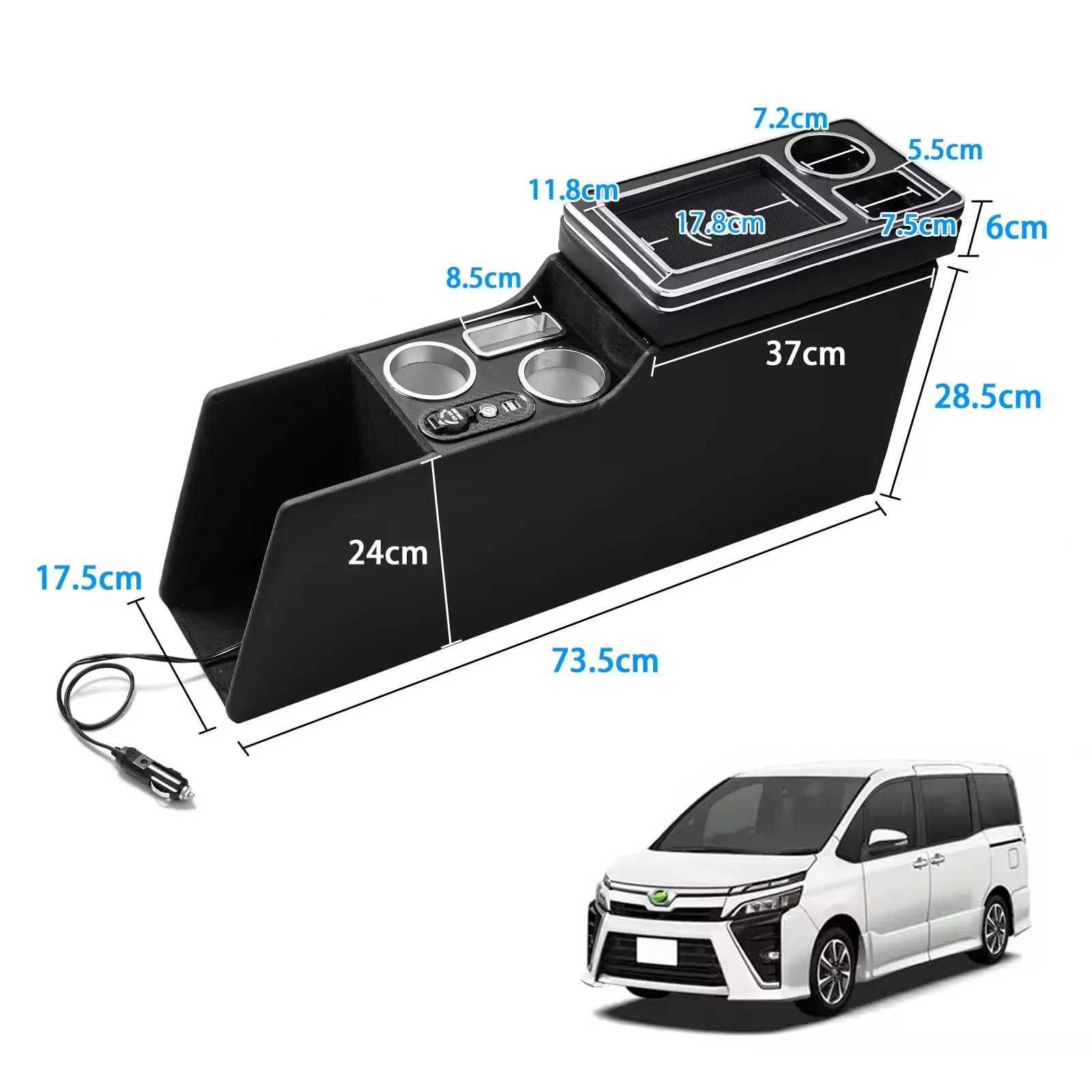 アフェクション/AFFECTION XOコレクション スーパーセンターコンソール トヨタ/TOYOTA VOXY・ノア AZR 60・65 アフェクション⁄AFFECTION XOコレクション スーパーセンターコンソール