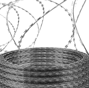 Alambre de Hierro Galvanizado en Caliente CBT-65, Alambre de Púas con Cuchillas Cruzadas, Cerca de Seguridad para Granjas, Anti-Escalada - Product Image 5