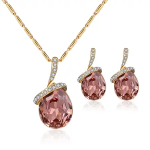 Fashion Gold yiwu jewellery set for women Wholesale N202234