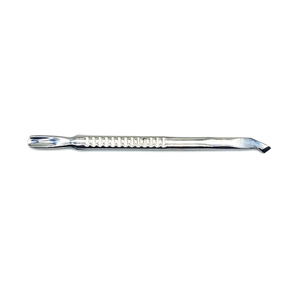 Meilleure qualité avec <span class=keywords><strong>prix</strong></span> d'usine poussoir à ongles à double extrémité 100% dissolvant de cuticules en acier inoxydable Offre Spéciale et populaire - Product Image 1