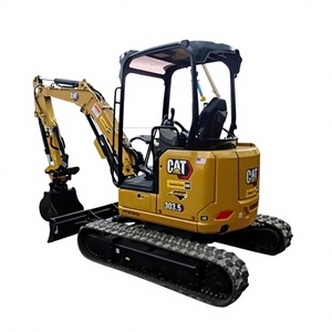 Mini-excavatrice 2023 303.5CR, godet de 0,12 m, moteur Yuchai de 110 kW, puissance de creusement élevée, garantie de 2 ans, jaune, 10 tonnes - Product Image 1