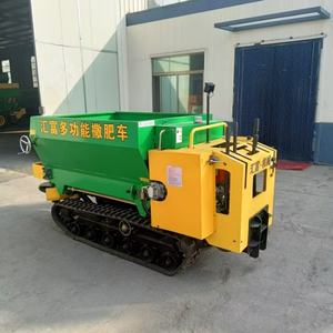 Esparcidor <span class=keywords><strong>de</strong></span> fertilizante granular sobre orugas Nuevo diseño para uso en huertos en montañas y colinas - Product Image 3