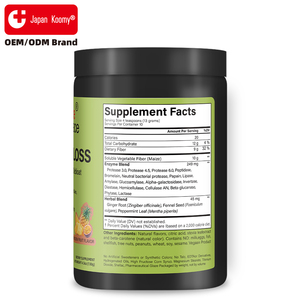 Fabricant de compléments alimentaires pour la perte de poids avec prébiotiques et mélange d'enzymes, soutien digestif, poudre de perte de poids 130g - Product Image 6