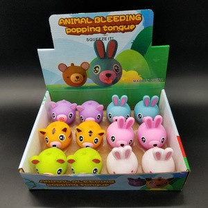 Thiết Kế Mới Động Vật Kawaii <span class=keywords><strong>Fidget</strong></span> Pvc Đồ Chơi Lưỡi <span class=keywords><strong>POP</strong></span> <span class=keywords><strong>Out</strong></span> Bóp Đồ Chơi - Product Image 2