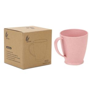 Cadeau promotionnel, bouteille d'eau écologique en paille de blé, tasse à café biodégradable - Product Image 2