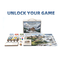 Jeu de société Quest Discovery immergé en haute mer avec coque à fermeture magnétique, revêtement polymère anti-déversement et noyau haute opacité