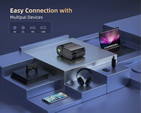 Proyector de Bolsillo Inteligente WiFi 5G C11 Portátil, Popular en 2026, Mini Beamer 720P, Compatible con 1080p, para el Hogar