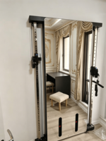 Machine d'entraînement musculaire réglable et murale, station de câbles commerciale peu encombrante pour la maison – Vente directe usine ODM/OEM