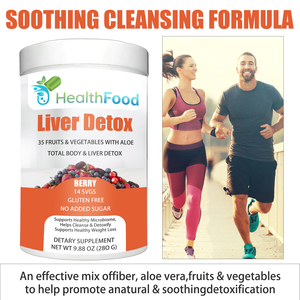 Premium Custom Liver Detox Powder Detox Powder Drink Natural Herbal <b>Supplement</b> Liver Cleanse for Digestive Health Immune Support - Product Image 5