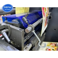 Machine de découpe rotative intermittente avec impression pour autocollants en papier, machine à étiquettes automatique haute vitesse