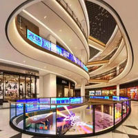 Adhésif d'écran transparent Affichage LED Mur vidéo LED transparent SDK RGB Extérieur Intérieur Verre Module LED transparent Usine