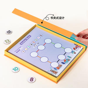 Giocattoli per bambini matematica illuminazione insegnamento ausili giochi di formazione diagrammi Array digitali giocattoli educativi magnetici per bambini - Product Image 6