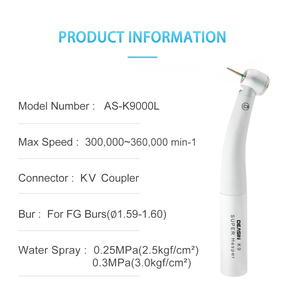 Japanse Lager K900l Led Fiber Optic Snelkoppeling Hoge Snelheid Tandheelkundige Handstuk - Product Image 4