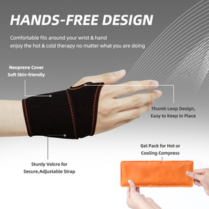 Hot & lạnh trị liệu gel băng gói bọc để giảm đau nhắm mục tiêu cổ tay-Hai mặt thoải mái và tiện lợi - Product Image 3
