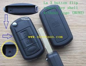 Llaves de <span class=keywords><strong>Coche</strong></span> al por Mayor para Fabricantes, Carcasa de <span class=keywords><strong>Llave</strong></span> Remota Plegable de 3 Botones (Cuchilla HU92) para LR - Product Image 5