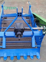Cosechadora Combinada de Patatas y Batatas con Motor de Transmisión por Engranajes Semiautomática para la Cosecha de Cultivos de Raíz en Granjas