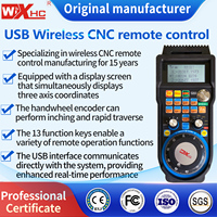 Controlador de Sistema CNC Mach3 de Fábrica al por Mayor, 4 Ejes, Volante Inalámbrico MPG, Control Colgante para Máquina Router CNC WHB04B-4