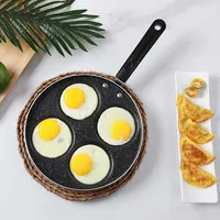 Vente en gros de moule à omelette antiadhésif à sept trous moule à hamburger multifonctionnel pour la cuisine à domicile pour omelette dieu omelette oeuf