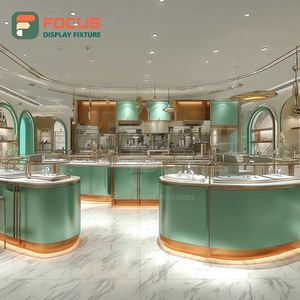 Luxury Luxury Jewelry Store Furniture Polished Surface Brand Store Jewelry Cabinet - Product Image 6