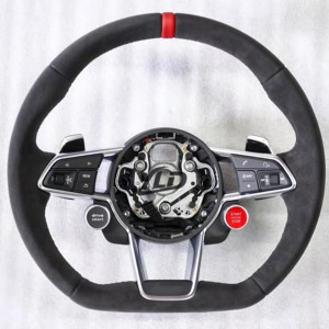 Bouton de démarrage/arrêt du <span class=keywords><strong>moteur</strong></span> et de sélection du mode de conduite YLD pour <span class=keywords><strong>volant</strong></span> <span class=keywords><strong>Audi</strong></span> <span class=keywords><strong>A3</strong></span> S3 A4 B9 S4 A5 S5 A6 S6 A7 A8 Q3 Q5 Q7 - Product Image 4