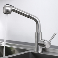 Robinet de cuisine monocommande chaud/froid extractible 3 fonctions pour évier, fabriqué en Chine