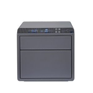 Thiết kế mới đồ trang sức ngăn kéo ánh sáng sang trọng vân tay mật khẩu kết hợp khóa cạnh giường tủ an toàn hộp - Product Image 2