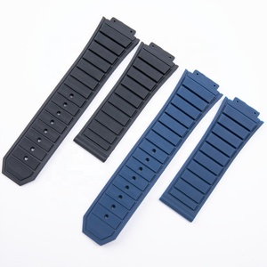 Bracelet de montre en caoutchouc souple de sport de luxe de haute qualité 24mm Bracelet de montre en silicone orange pour montre Bigbang <span class=keywords><strong>Kingpower</strong></span> - Product Image 1