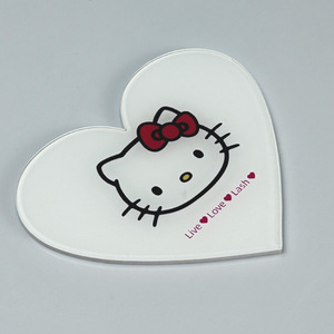 Pinzas de paleta de extensión de pestañas magnéticas de Hello Kitty acrílicas, Etiqueta Privada, azulejos de pestañas de gato de Hello Kitty con Manent - Product Image 1