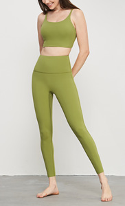 Ropa deportiva Mujer Gimnasio Clientes Imprimir Leggings Pantalones Raya Cintura alta Deporte Señora Fitness Mujer Envío rápido Conjunto de yoga - Product Image 4