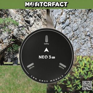 CUAV NEO 3X GPS Open Source Pixhawk Système anti-poussière et étanche en métal avec logiciel PX4 Accessoires pour drones - Product Image 2