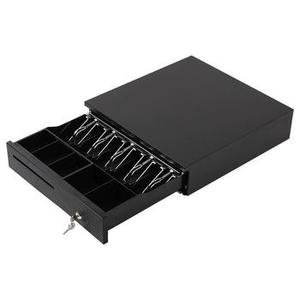 Oem 405 Heavy Duty kim loại POS ngăn kéo tiền mặt an toàn hộp tiền với 5 hóa đơn 5 đồng xu ngăn và Key khóa tiền mặt đăng ký - Product Image 6