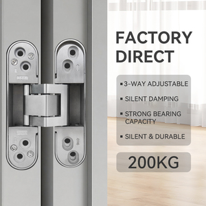 EN1634 FR-132 Fire Safety <strong>door</strong> <strong>hinges</strong> 200KGS <strong>door</strong> Hidden <strong>hinges</strong> 3D Adjusted SS304 <strong>door</strong> Invisible <strong>hinges</strong> - Product Image 2
