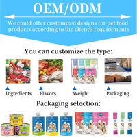 Bâtonnets pour chats en gros, riches en protéines, saveur poulet, sains et délicieux, aliments humides pour chats et chiens, personnalisables, marque privée OEM