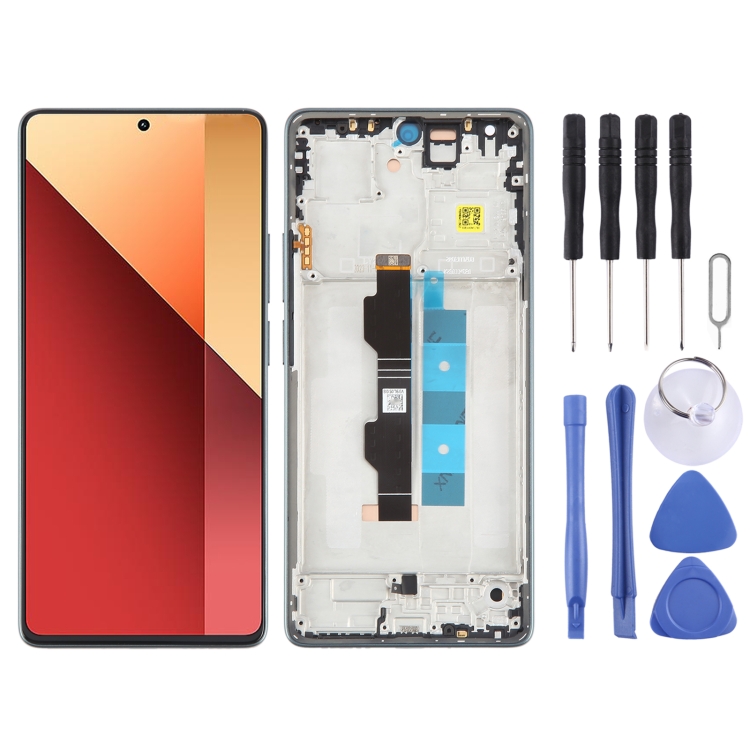 Xiaomi Poco M6 Pro 4G用高品質100%純正AMOLED素材LCDスクリーンタッチ