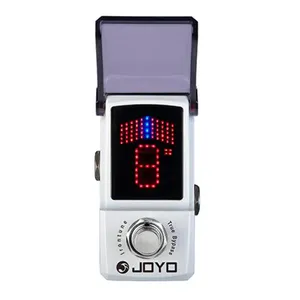 JF-326 Irontune Pedaal Tuner Met Led Display Enkel Effect Pedaal Voor Gitaar Bas Hoge Gevoeligheid Precisie Tuning Pedaal