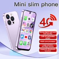 Q666 - Teléfono Inteligente 4G Pequeño, Octa Core, 4GB/64GB, Android, Pantalla IPS de 3.88 Pulgadas, 3G LTE, Mini Smartphone Global