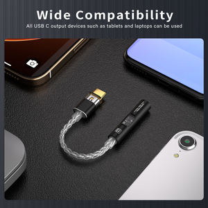 32/384 USB-C à 3.5mm HiFi DAC convertisseur Audio adaptateur CX31993 haute qualité nouveau casque Dongle câble pour Android ordinateur portable tablette - Product Image 5
