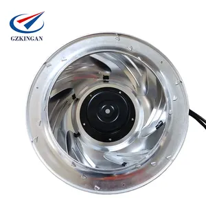 250mm DC 24V brushless backward curved inline centrifugal fan motor duct fan impeller centrifugal blower