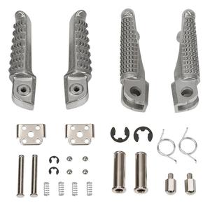 Reposapiés delanteros y traseros XINMATUO para <span class=keywords><strong>Kawasaki</strong></span> <span class=keywords><strong>ZX10R</strong></span> 2004-2012 2005 2006 <span class=keywords><strong>2007</strong></span> 2008 2009 2010 2011 - Product Image 3
